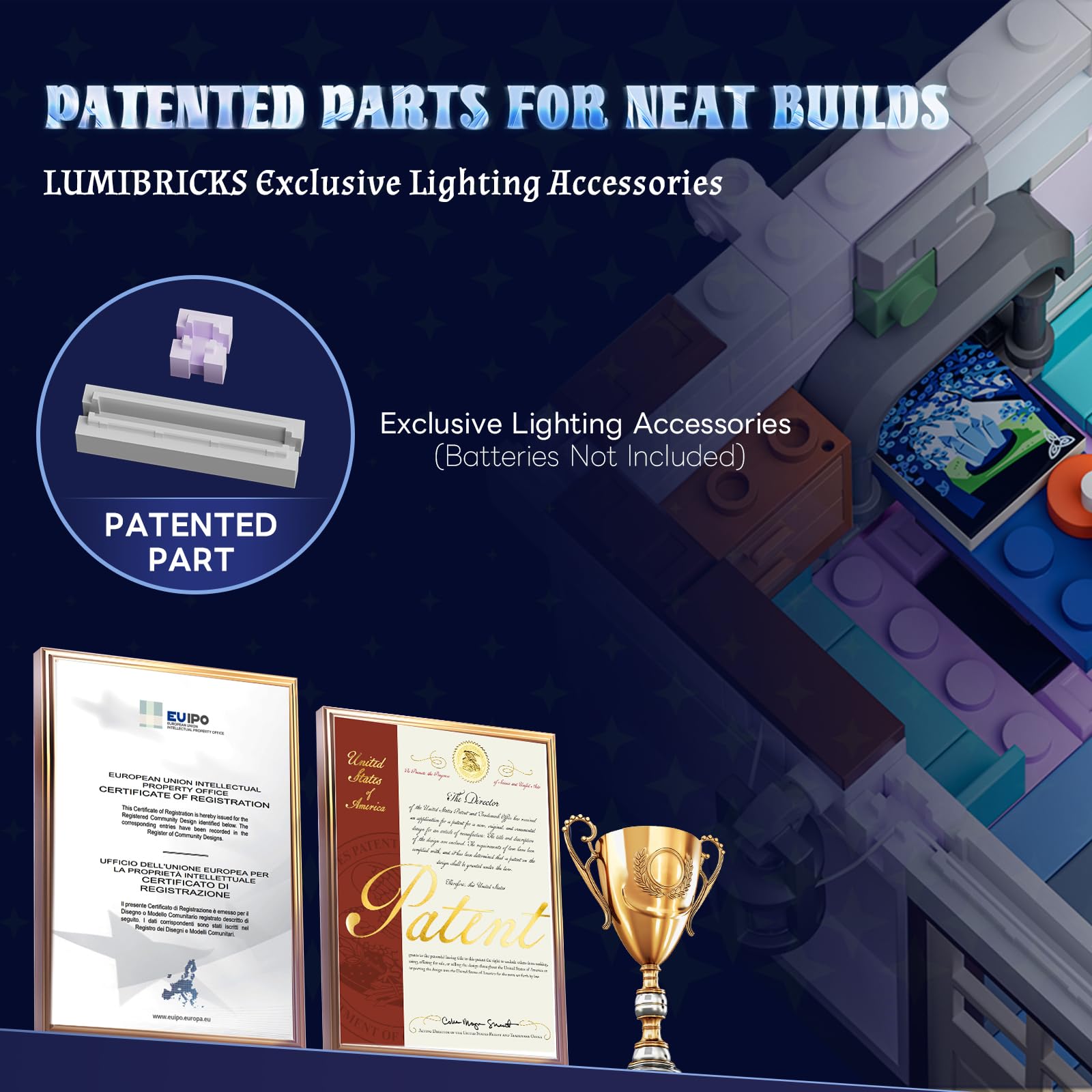 Lumibricks Sylvan-Inn Treehouse Lighting Building-Bricks-Set - 3120 Pcs Elf Hotel Cabin Collection Tree House LED Light Set for Adults and Retro House Collectors - Image 6